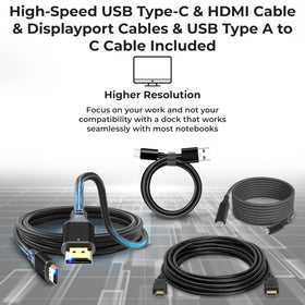 Lenovo 40AF0135US abundant USB ports for peripherals and accessories.
