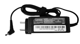 Lenovo round-tip close-up connector detail for secure fit and consistent charging benefit