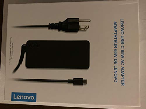 Lenovo 65W USB-C adapter ports and dimensions for quick fit