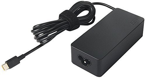 Close-up of Lenovo USB-C connector for efficient charging.
