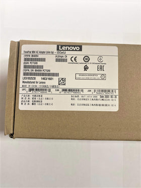 Lenovo 90W Slim Tip adapter packaging displays authentic branding.