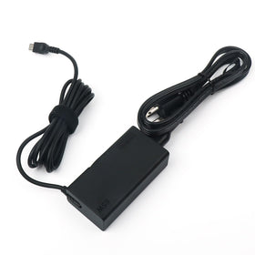 Lenovo adapter connected to a ThinkPad charging while in use for productivity