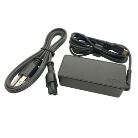 Lenovo ADLX45YCC3G compact travel charger with USB-C PD for on-the-go charging