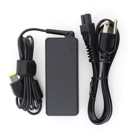 Lenovo ADLX65NCC3A cable close-up with integrated slim tip plug.