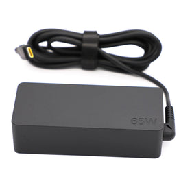 Lenovo charger compatibility label clarifies supported SKUs for quick setup.