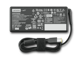 Lenovo compact power cord and adapter ready for home or office use