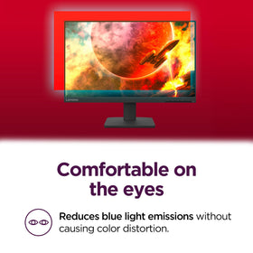 Lenovo L22-4e tilt stand enables ergonomic viewing angles