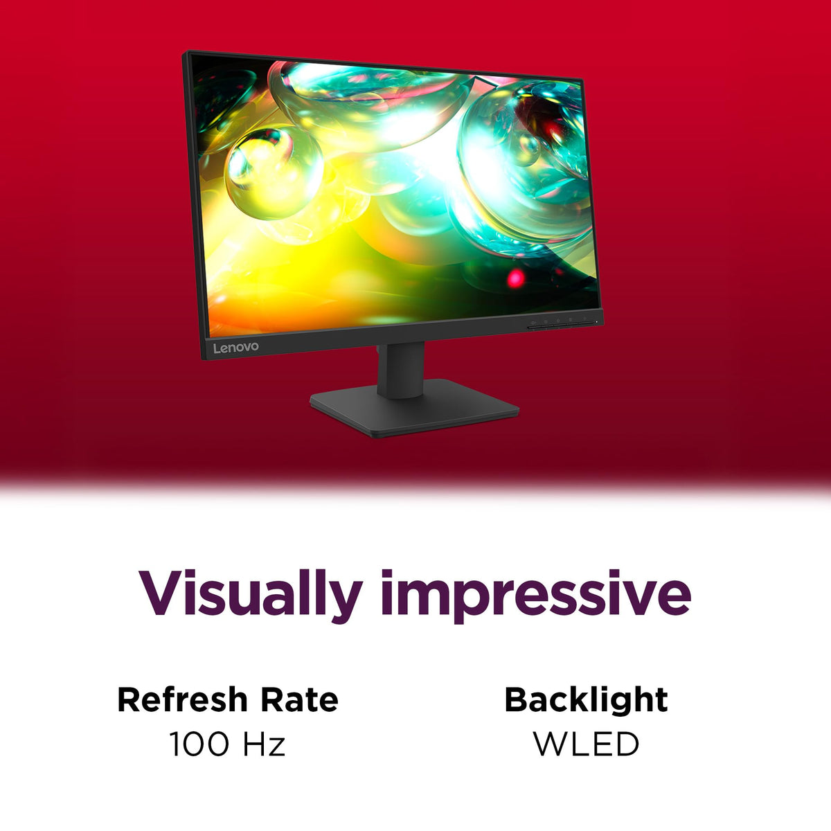 Lenovo L22-4e VESA-mount compatible for flexible mounts