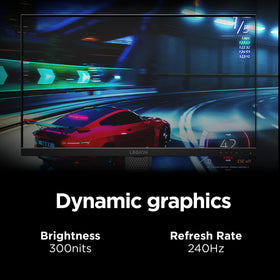 Lenovo Legion 24-10 monitor eye-safe certification reduces eye strain during long sessions.