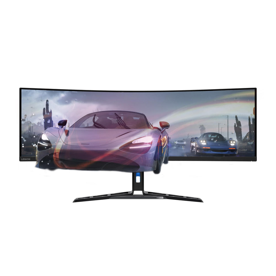 Lenovo Legion R45w-30 curved display for immersive gaming sessions.