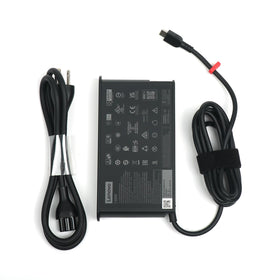 Lenovo original 135W USB-C adapter cable and plug provide reliable connectivity.