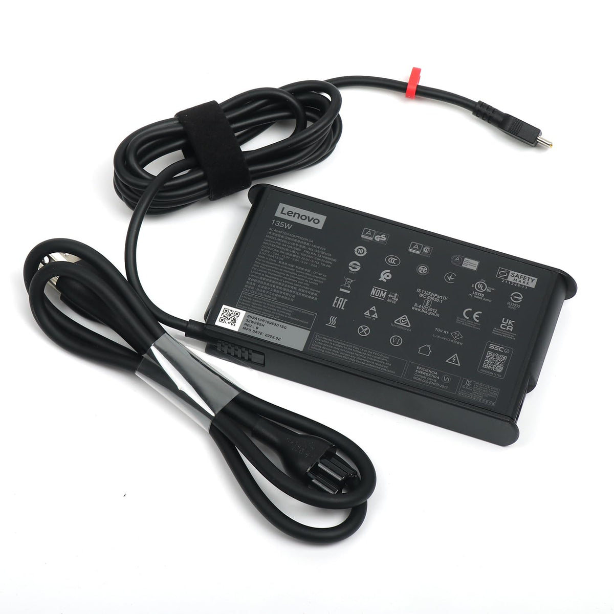 Lenovo original 135W USB-C adapter charging connector for P16/P16s G1 enables fast, reliable power.