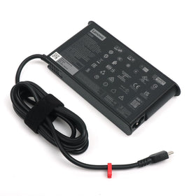 Lenovo original 135W USB-C adapter charging connector for T16 G2 supports versatile voltage output.
