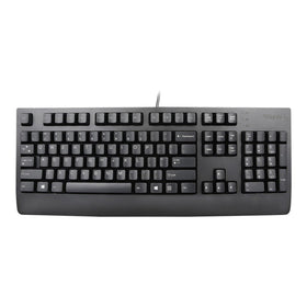 Lenovo Preferred Pro II keyboard front view showing full-size layout for comfortable typing