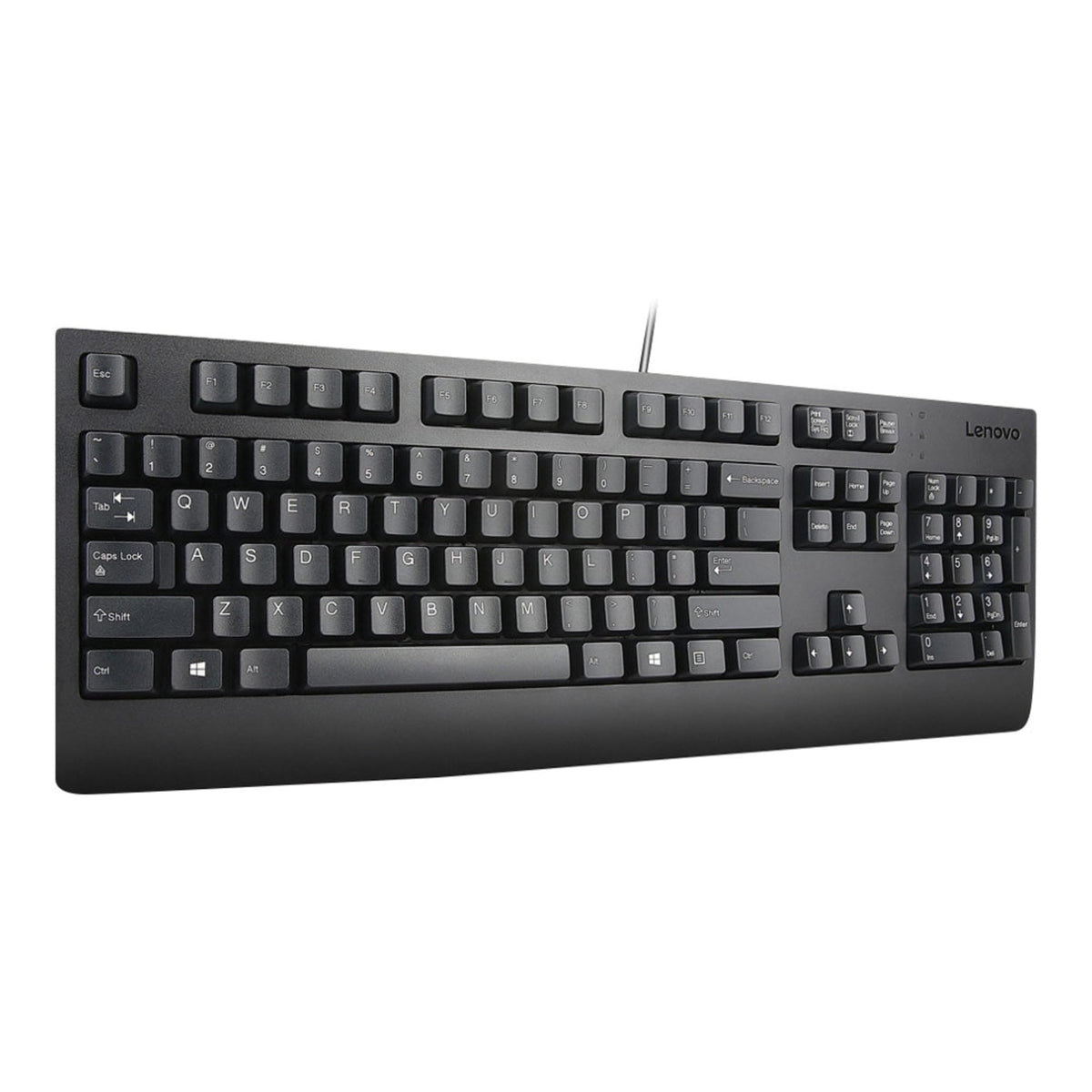 Lenovo Preferred Pro II keyboard with USB connector ready for quick plug-and-play setup