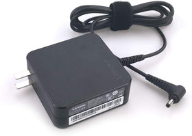 Lenovo replacement 65W adapter with 4.0mm/1.7mm connector for reliable charging.