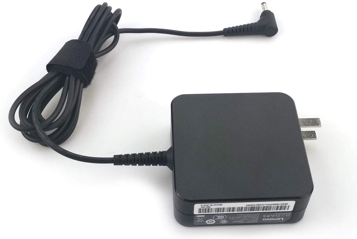 Lenovo 65W adapter in use charges Yoga and Ideapad smoothly.