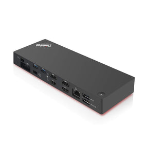 Lenovo ThinkPad Dock Gen 2 dual 4K output enables crisp multi-monitor layouts.