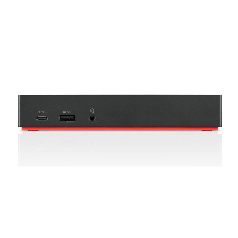 Lenovo ThinkPad Dock Gen 2 ports for versatile peripherals and easy setup.