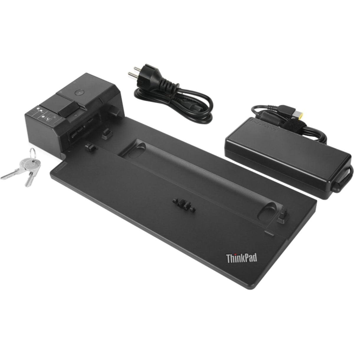 Lenovo ThinkPad Pro Dock includes Kensington slot for optional security lock.