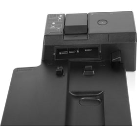 Lenovo ThinkPad Pro Dock offers USB-C and USB-A ports for peripherals and charging.