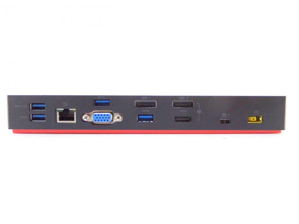 Lenovo ThinkPad Thunderbolt 3 Docking Station side ports for peripherals