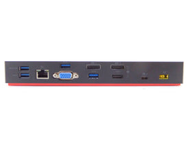 Lenovo ThinkPad Thunderbolt 3 Docking Station side ports for peripherals