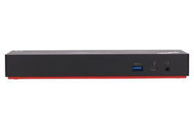 Lenovo ThinkPad Dock Gen 2 ports side with USB-C and USB 3.1 access