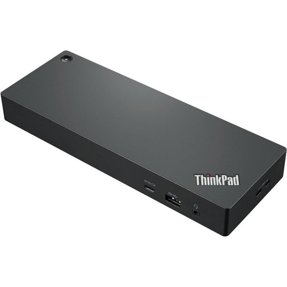 Lenovo ThinkPad TB4 Dock front view for organized docking