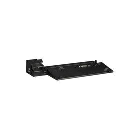 Lenovo dock rear ports closeup highlighting HDMI DisplayPort DVI VGA Ethernet benefits