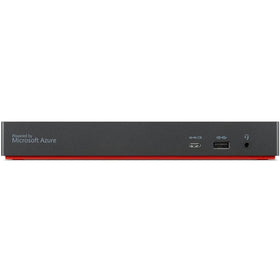 Lenovo ThinkPad Universal Dock powering an 8K monitor for crisp visuals.
