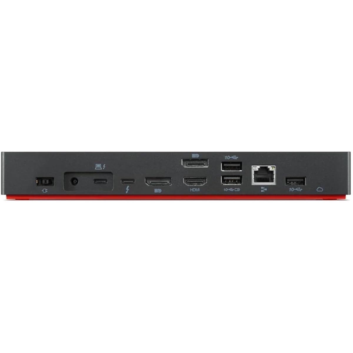 Lenovo ThinkPad Universal Dock driving multiple monitors to boost productivity.