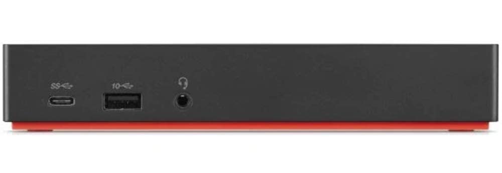 Lenovo ThinkPad USB-C Dock Gen 2 delivers 10 Gbps data transfer and reliable wired networking.