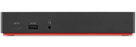 Lenovo ThinkPad USB-C Dock Gen 2 delivers 10 Gbps data transfer and reliable wired networking.