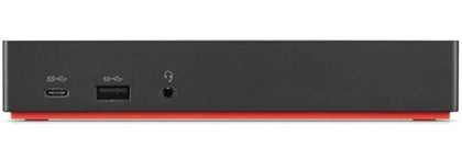 Lenovo ThinkPad USB-C Dock Gen 2 ports enable effortless peripheral setup and fast data transfer.