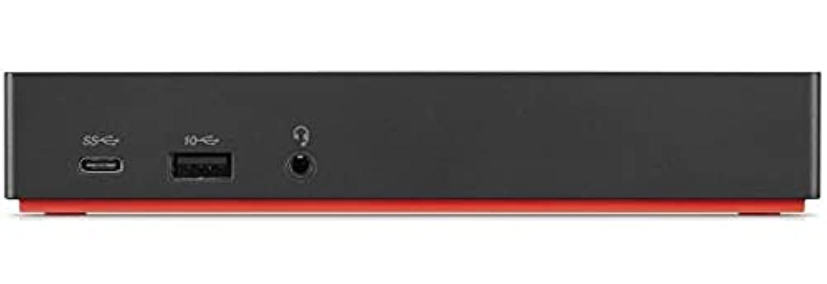Lenovo ThinkPad USB-C Dock Gen 2 side ports enable versatile peripheral connections for a clutter-free workspace
