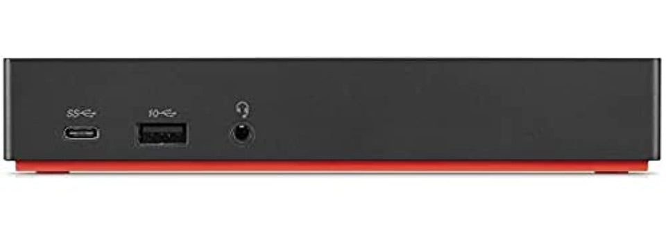 Lenovo ThinkPad USB-C Dock Gen 2 side ports enable versatile peripheral connections for a clutter-free workspace