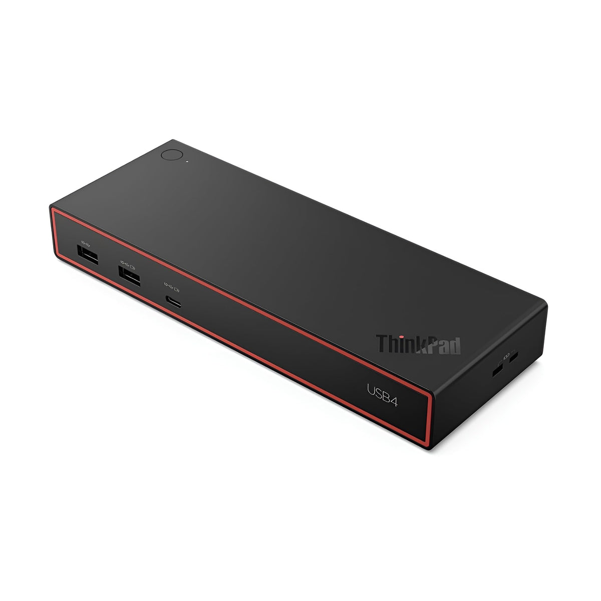 Lenovo ThinkPad USB4 Dock 5000 front ports for easy peripheral access