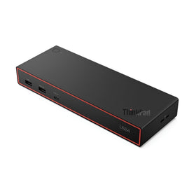 Lenovo ThinkPad USB4 Dock 5000 front ports for easy peripheral access