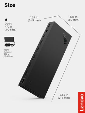 Lenovo ThinkPad USB4 Dock 5000 universal compatibility across operating systems