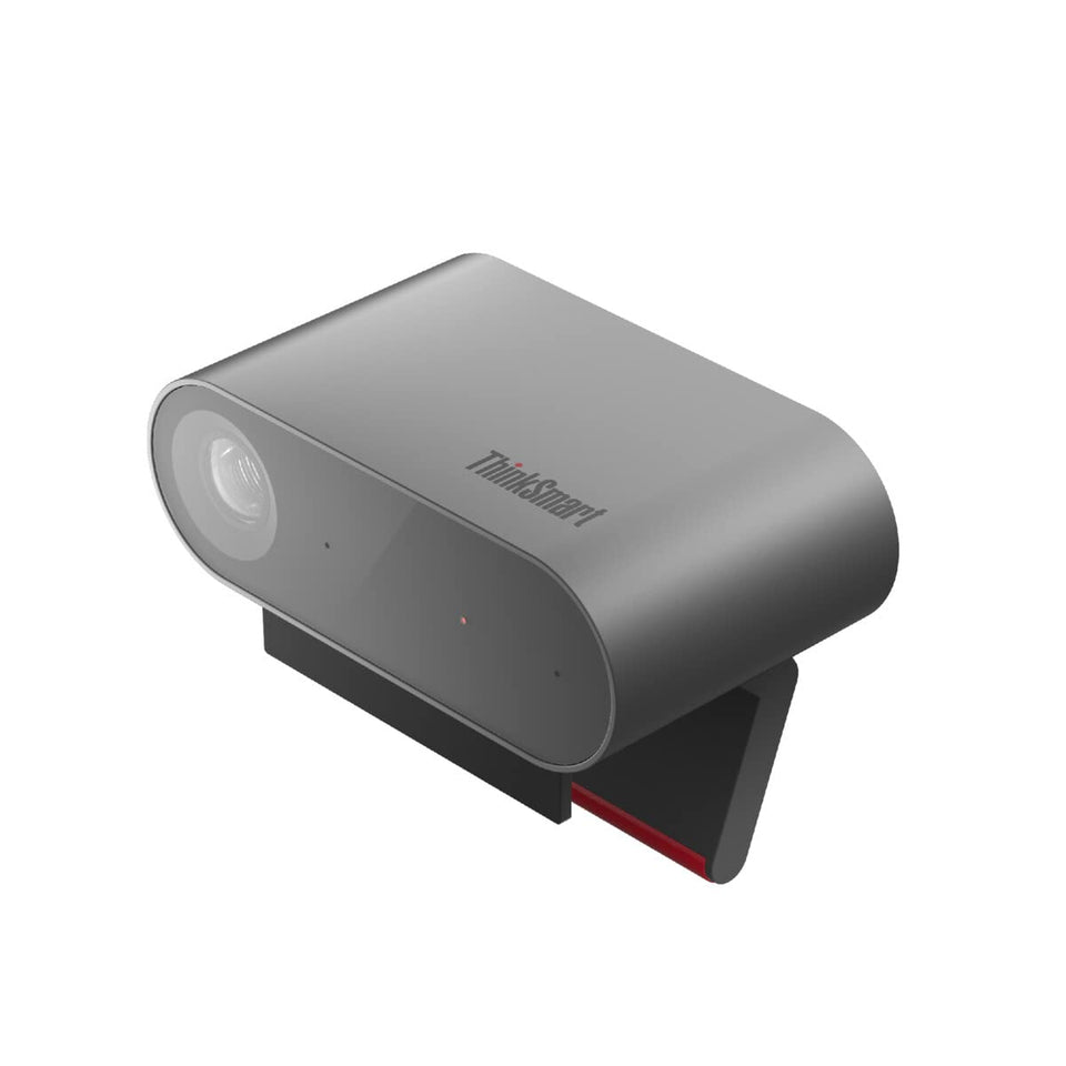 Lenovo ThinkSmart Camera box shot shows packaging and contents for quick setup.