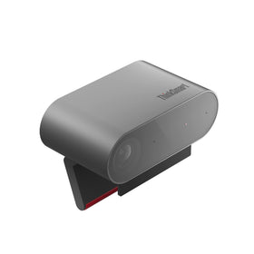 Lenovo ThinkSmart Camera front view highlights sleek design for professional meeting spaces.