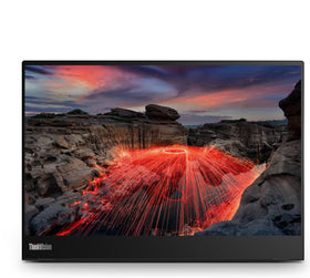 Lenovo ThinkVision M14t Gen2 USB-C connection for a clean laptop setup