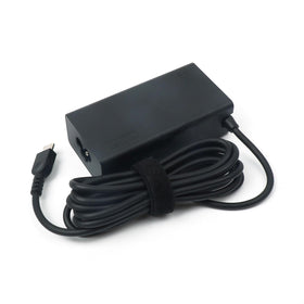 Lenovo USB-C connector close-up illustrating sturdy cable and secure fit