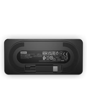 Compact, portable Lenovo dock ideal for remote work on the move