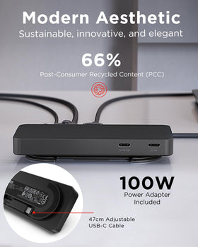 Lenovo dock offers DP and HDMI ports for seamless 4K connections