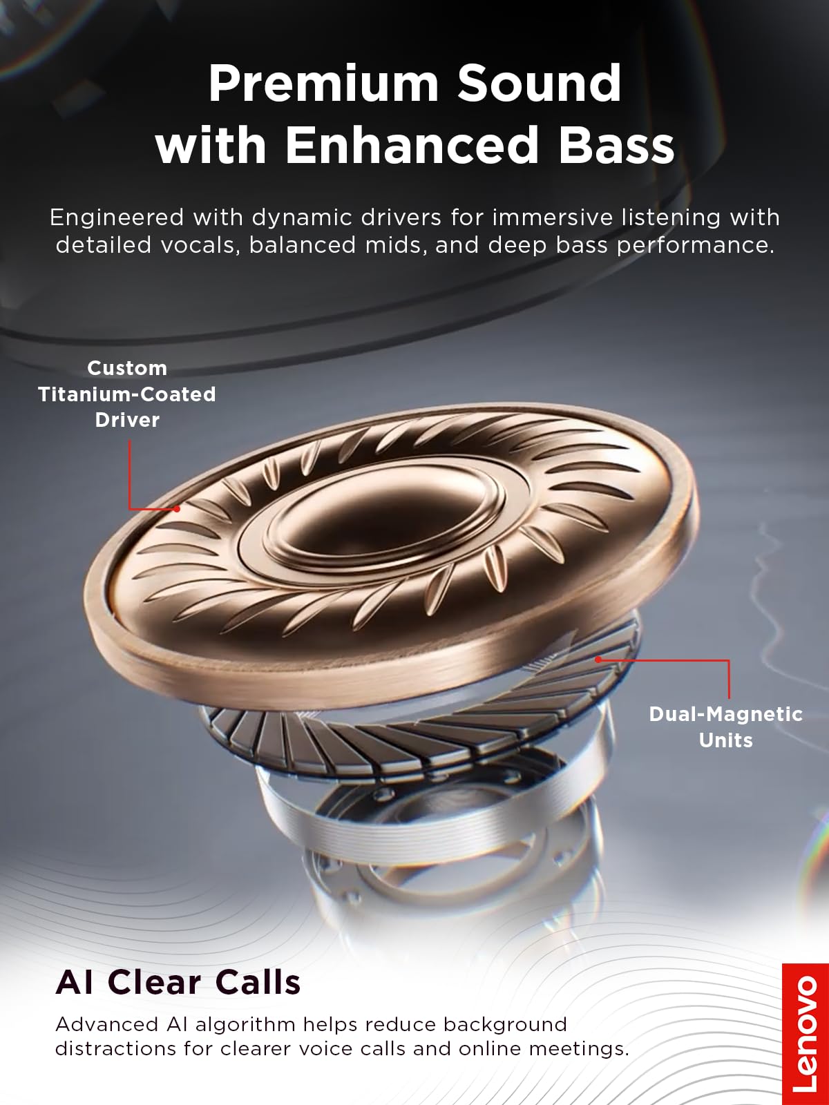 lenovo x500 driver grill detail highlighting sound driver quality
