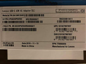 Lenovo Yoga-compatible USB-C adapter ensuring reliable charging on the go