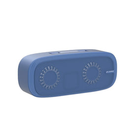 LENRUE Bluetooth speaker back panel with ports and micro SD area.