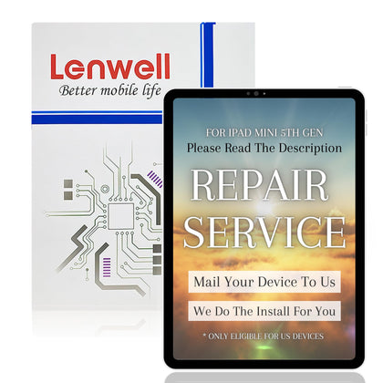 Lenwell iPad Mini 5 OEM pull screen for authentic touch and precise display.